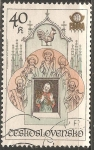 Stamps Czechoslovakia -  reloj  de Praga 