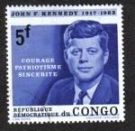 Stamps Democratic Republic of the Congo -  Memorial Kennedy