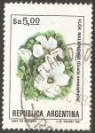 Stamps Argentina -  Flor malvinense