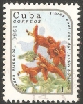 Stamps Cuba -  Tecomaria capensis