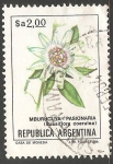 Stamps Argentina -  Mburucuya Pasionaria
