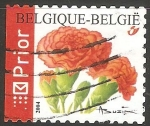 Stamps Belgium -  Clavel rojo