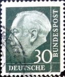 Stamps Germany -  Intercambio 0,55 usd 30 pf. 1956