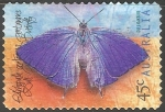 Stamps Australia -  Dull Oakblue