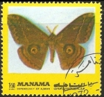 Stamps Bahrain -  Mariposa