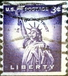 Stamps United States -  Intercambio 0,20 usd  3 cent. 1954