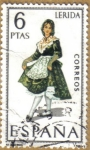 Stamps Europe - Spain -  LERIDA - Trajes tipicos españoles