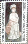 Stamps United States -  Intercambio 0,20 usd 5 cent. 1965