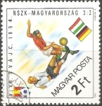 Stamps Hungary -  Copa del Mundo 1954 Suiza 