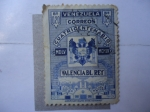 Stamps Venezuela -  Cuatricentenario Valencia del Rey  1555-1955.