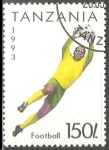 Stamps Tanzania -  Football