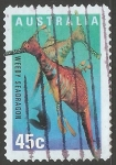 Stamps Australia -  Weedy sea dragon-dragón marino