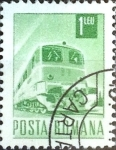 Stamps Romania -  Intercambio 0,20 usd 1 l. 1971