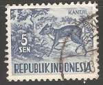 Stamps India -  Kantjil,pequeño ciervo