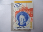 Stamps Netherlands -  Reina Beatriz (Beatrix Wilhelmina Armgard de Orange-Nassau) -Scott/kol:599