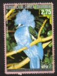 Stamps Equatorial Guinea -  América del Sur y los pájaros australianos