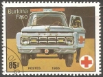 Stamps Burkina Faso -  Ambulancia