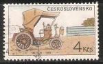 Stamps Czechoslovakia -  Classic Automobiles - Meteor (1899)
