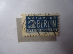 Stamps Germany -  Notopfer - 2 Berlin - Steuermarke.