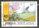 Stamps Mongolia -   Telecommunications