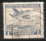 Stamps Chile -  Linea Aerea Nacional