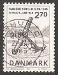 Stamps Denmark -  Normandy Invasion