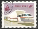 Stamps Hungary -  High speed railway
