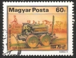 Stamps Hungary -  Siemens' first electric locomotive