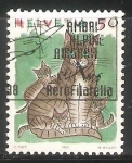 Stamps Switzerland -  Gatos