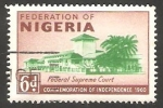 Stamps Nigeria -  95 - Commemoración de la Independencia, Corte suprema federal 