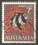 Stamps Australia -  Humbug Fish
