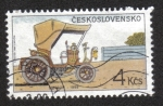 Stamps Czechoslovakia -  Carros Hitóricos