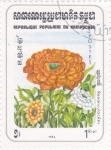 Stamps Cambodia -  flores
