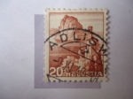 Stamps Switzerland -  Lago Lugano - Castagnola - (S/243 - Yv/312)/
