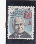 Stamps Czechoslovakia -  Wilhelm Pieck-UNESCO