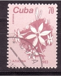 Stamps Cuba -  serie- Flores