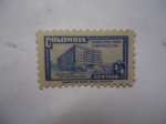 Stamps Colombia -  Palacio de Comunicaciónes. 1/4 de Centavo.
