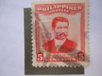Stamps Philippines -  Marcelo Hilario del Pilar 1850-1944.