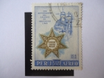 Stamps Peru -  150 Aniversario del Colegio de Abogados-Lima- 1808-1958.