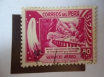 Stamps Peru -  Balcon San Lorenzo-Vía Central de Penetración a la Montaña.