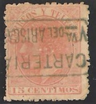 Stamps Spain -  Alfonso XII