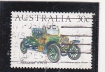 Stamps Australia -  coche de epoca- Farrant 1906