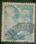 Stamps : Europe : Spain :  Sello Franco