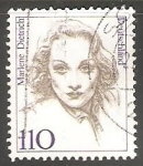 Stamps Germany -   Marlene Dietrich