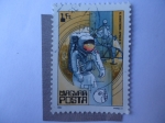 Stamps Hungary -  N.Armstrong - Apolo 11