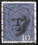 Stamps Germany -  George  C. Marshall