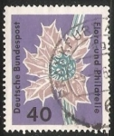 Stamps Germany -  Flora und philatelie