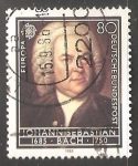 Stamps Germany -  Johann Sebastian Bach