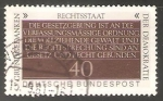 Stamps Germany -  grundgedanke rechtsstaat der demokratie