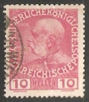 Stamps Austria -  Emperor Franz Joseph 